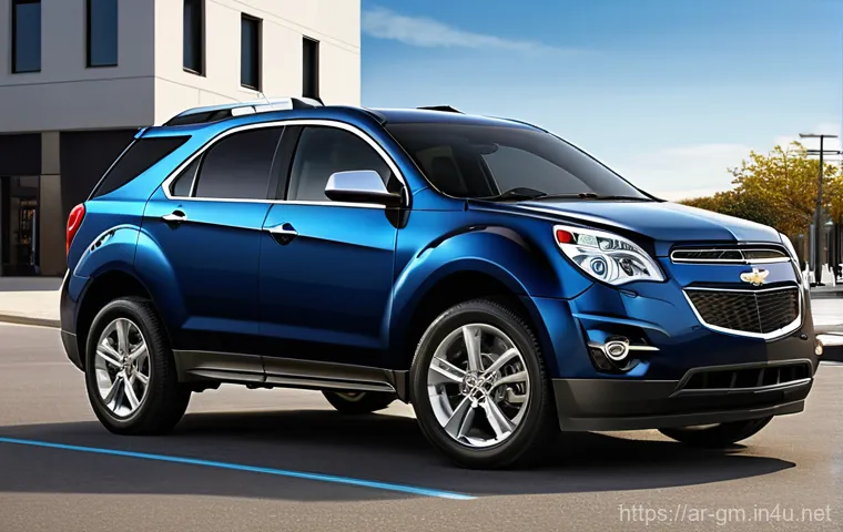 지엠 쉐보레 블레이저와 쉐보레 이쿼녹스 비교 - **Chevrolet Blazer: Bold Sportiness on an Open Road**
    Generate an image of a striking Chevrolet ...