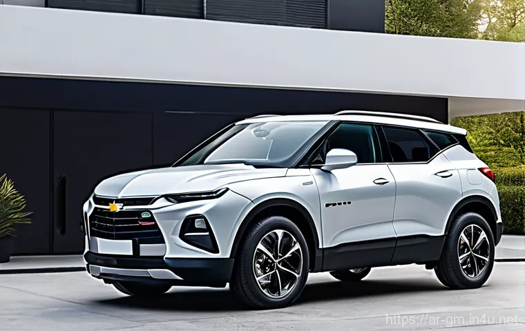 지엠 쉐보레 블레이저 EV의 유지보수 비용 - **Prompt 1: The Smart Driver's Tranquility**
"A vibrant, high-angle shot of a successful, smilin...