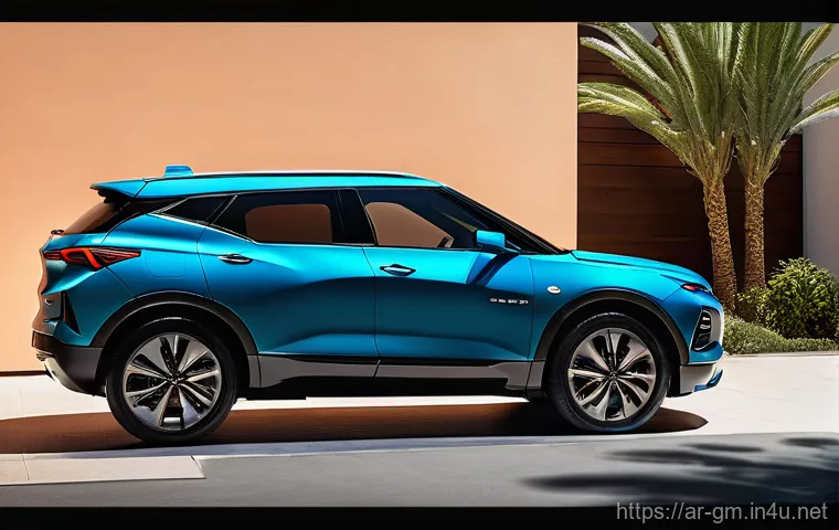 지엠 쉐보레 블레이저 EV의 유지보수 비용 - **Prompt 1: The Smart Driver's Tranquility**
    "A vibrant, high-angle shot of a successful, smilin...