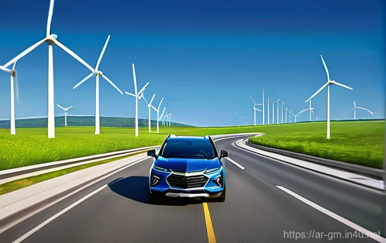 지엠 쉐보레 블레이저 EV의 유지보수 비용 - **Prompt 2: Protecting the EV's Heart in the Heat**
    "A detailed, close-up shot focusing on the r...