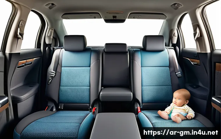 지엠 쉐보레 트래버스와 도요타 하이랜더 비교 - A spacious family SUV interior showcasing three rows of seats with seven to eight passengers comfort...